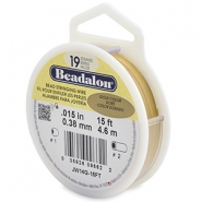 Beadalon stringing wire 19 strand 0.38mm Dor&eacute;