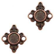 Breloques en métal TQ serti en forme de diamant cuivre (sans nickel)