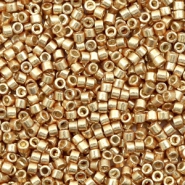 Perles Miyuki delicas 11/0 Duracoat galvanized champagne gold DB-1834