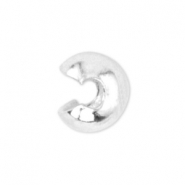 Beadalon Crimp Cover 3mm Argenté