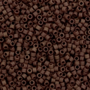 Perles Miyuki delicas 11/0 Opaque matte espresso brown DB-1910
