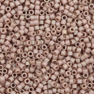 Perles Miyuki delicas 11/0 Opaque glazed frosted rainbow lavender DB-2305