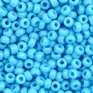 Perles de rocailles Miyuki 8/0 Opaque turquoise blue 8-413