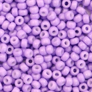 Perles de rocailles Miyuki 8/0 Duracoat opaque columbine purple 8-4488