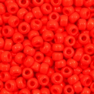 Perles de rocailles Miyuki 8/0 Opaque vermilion red 8-407
