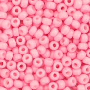 Perles de rocailles Miyuki 8/0 Duracoat opaque light carnation pink 8-4466