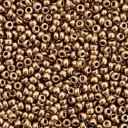 Perles de rocailles Miyuki 11/0 Metallic dark bronze 11-457