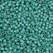 Perles Miyuki delicas 11/0 Duracoat opaque dyed eucalyptus DB-2131