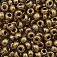 Perles de rocailles Miyuki 6/0 Metallic dark bronze 6-457