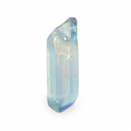 Pierres naturelles pendentifs Quartz Bleu clair opale