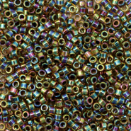 Perles Miyuki délicas 11/0 Blue lined AB light topaz DB-89