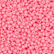 Perles de rocailles Miyuki 11/0 Duracoat opaque light carnation pink 11-4466