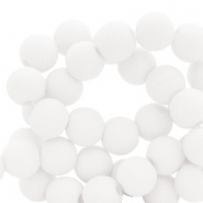 Perles acryliques 4mm Blanc