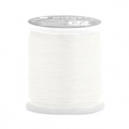 Fil Miyuki beading thread Blanc cass&eacute;