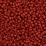 Perles de rocailles Miyuki 11/0 Duracoat opaque jujube red 11-4469