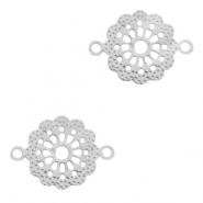 Connecteurs bohèmes Argenté