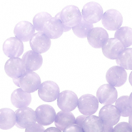Perles Polaris rond 6mm Mosso shiny Lilas pastel