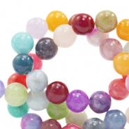 Pierres naturelles 8mm Jade Multicolore