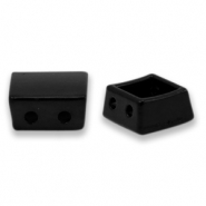 Perles tile carré Noir