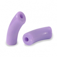 Perles acryliques tube Lilas pur