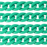 Cha&icirc;ne acrylique 29mm mat Vert cabane