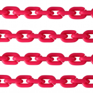 Cha&icirc;ne acrylique 15mm mat Rose magenta