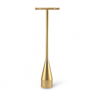 Pr&eacute;sentoir bijoux en forme de T pour boucles d'oreilles Dor&eacute;