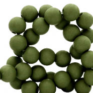 Perles acryliques 8 mm Vert sacramento