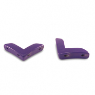 Perles tile flèche Violet raisin