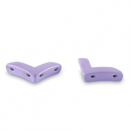 Perles tile flèche Violet paisley