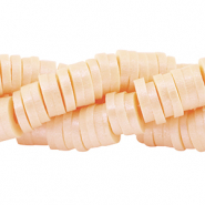 Perles Katsuki Heishi 4mm Rose pêche-pearl shine coating