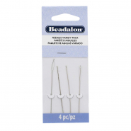 Beadalon needles variety pack Argenté