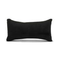 Pr&eacute;sentoir bijoux coussin velours doux Noir