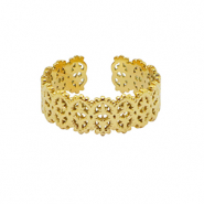 Bagues en acier Inox Doré