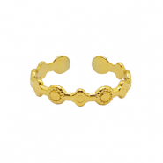 Bagues en acier Inox Doré