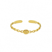 Bagues en acier Inox Doré