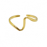 Bagues en acier Inox Doré