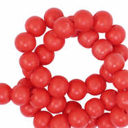 Perles en polymère 6mm Rouge