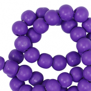 Perles en polymère 6mm Violet