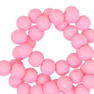 Perles en polymère 6mm Rose