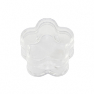 Plateaux de rangement pour bijoux fleur transparent