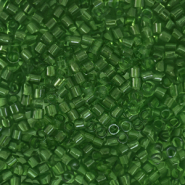 Perles Miyuki délicas 15/0 Transparent Olive DBS1110