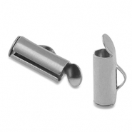 Apprêts en acier inox embout Argenté