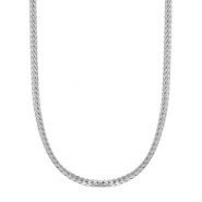 Colliers en acier Inox Argenté