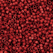 Perles Miyuki délicas 11/0 Duracoat opaque dyed garnet red DB-2354