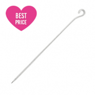 Apprêts en acier inox clou à tête ronde 35mm Argenté