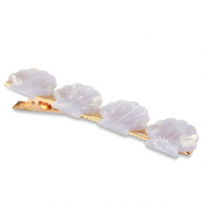 Accessoires pour cheveux pince à cheveux coquille Lilas