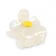 Accessoires pour cheveux pince à cheveux fleur Blanc