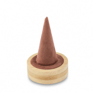 Présentoir bijoux pour bagues Natural-marron cuivré