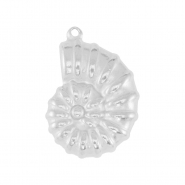 Breloques en acier Inox coquillage Argenté